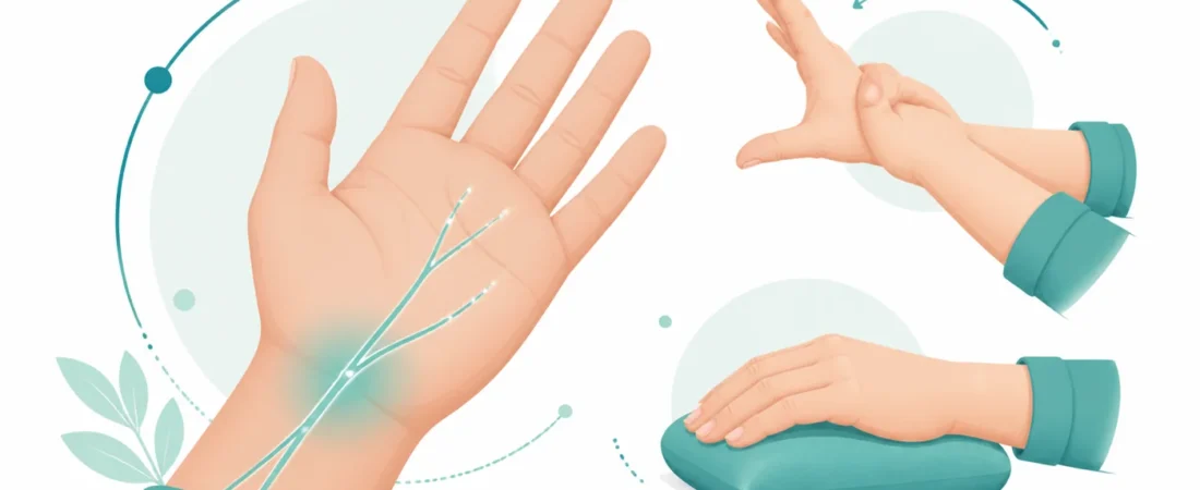 손목터널증후군 증상·자가진단·스트레칭 2026 — 손 저림 원인부터 치료까지