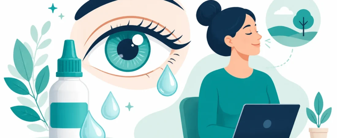 안구건조증 증상·원인·완화법 총정리 2026 — 뻑뻑한 눈 관리부터